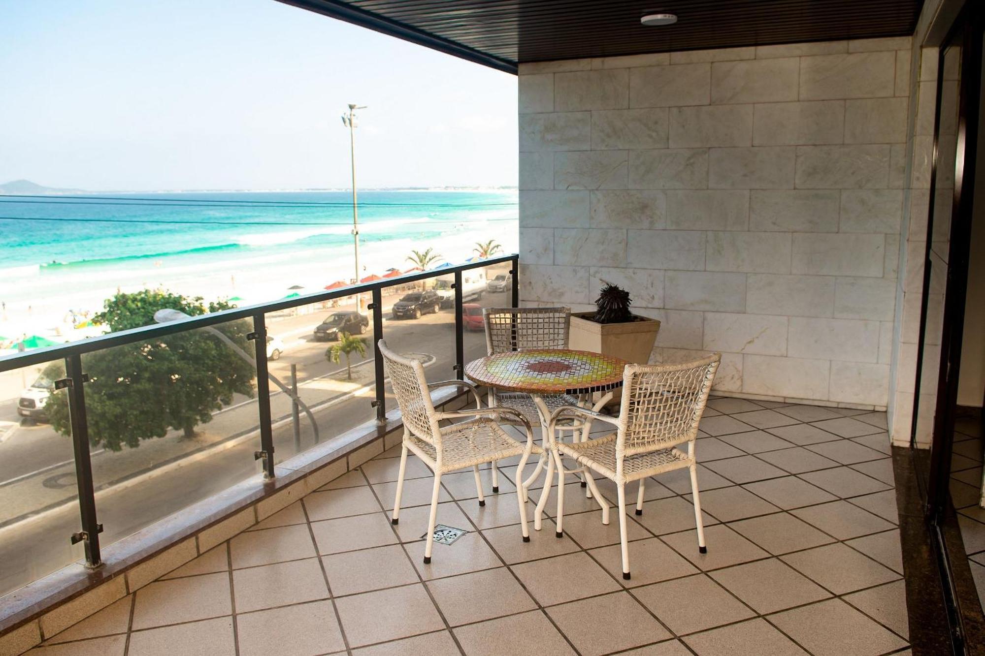 Lindo e bem localizado 3 quartos de frente para o Mar - CF06 Cabo Frio Exterior foto